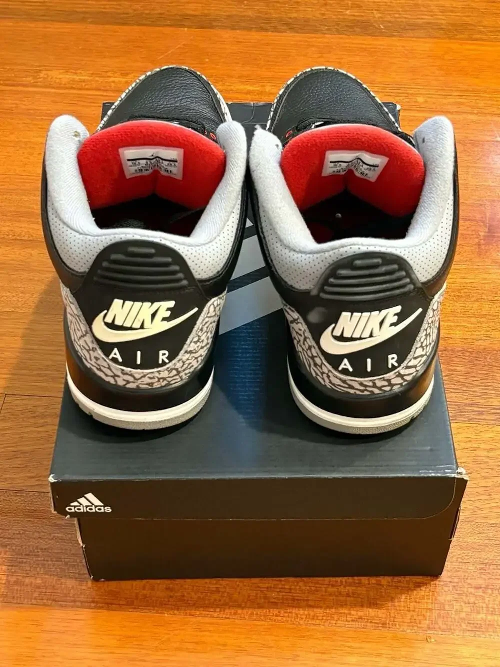 Air Jordan 3 Retro OG Black Cement (2018) Size 10.5 Clean VNDS